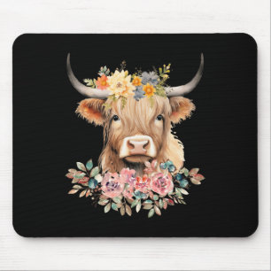 Tapis De Souris Mignonne De Vache Noël Pyjamas Noël