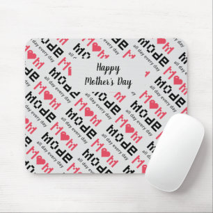 Tapis De Souris Mignonne Fête des Mères Funny Gag Maman Mode Perso