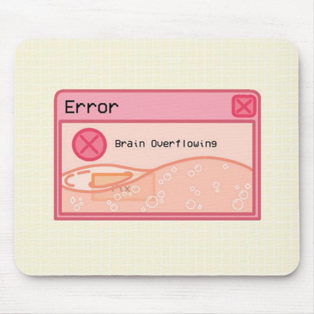 Tapis De Souris Mignonne tablette de souris rose pastel esthétique (Devant)
