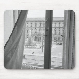 Tapis De Souris Milan Italie, Vue de la fenêtre de l'Opéra La Scal