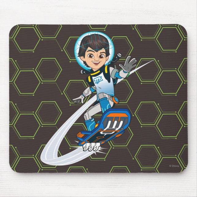 Tapis De Souris Miles Callisto Riding Son Blastboard (Devant)