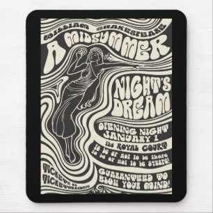 Tapis De Souris Milieu de l'été de l'amour