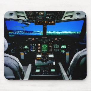 Tapis de souris militaire d'habitacle d'avions de