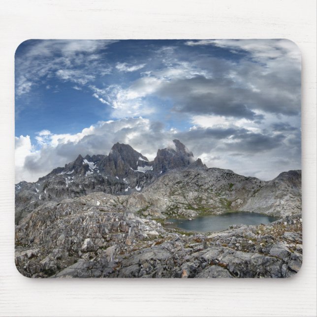Tapis De Souris Minarets Panorama au-dessus des lacs Nydiver - Sie (Devant)