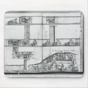 Tapis De Souris Mine argentée des Croix-aux.-Mines de La, Lorrain