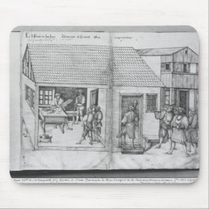 Tapis De Souris Mine argentée des Croix-aux.-Mines de La, Lorrain