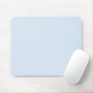 Tapis De Souris Mini bleu clair uni élégant