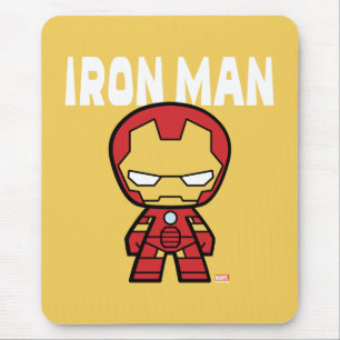 Tapis De Souris Mini Iron Man Mignon