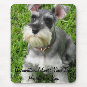 Tapis De Souris Mini-Souris Schnauzer pleine taille