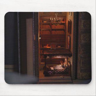 Tapis De Souris Miniature livre nook diorama - lecture au lit