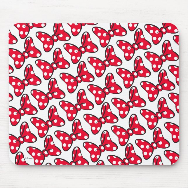Tapis De Souris Minnie branchée | Polka Motif de point (Devant)