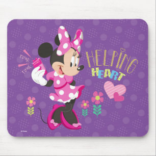 Tapis De Souris Minnie Cœur serviable