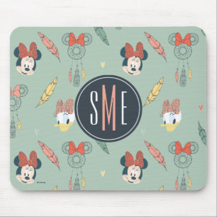 Tapis De Souris Minnie & Daisy Monogram Motif Attrape-Rêves