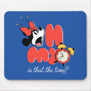 Tapis De Souris Minnie Mouse Oh Mon Dieu C'est L'Heure