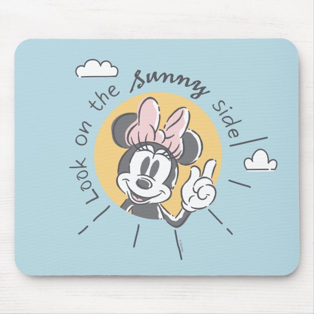 Tapis De Souris Minnie Mouse | Regardez le côté soleil (Devant)