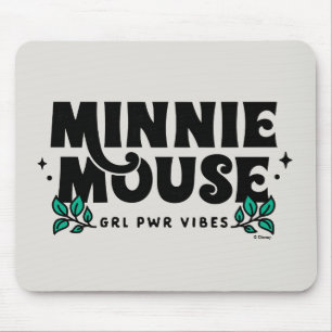 Tapis De Souris Minnie Mouse   Vibes d'alimentation GRL