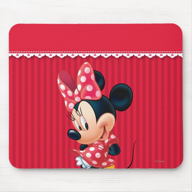 Tapis De Souris Minnie | Pose timide (Devant)