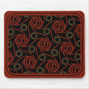 Tapis De Souris Minoan Labyrinthe Spiral Mousepad