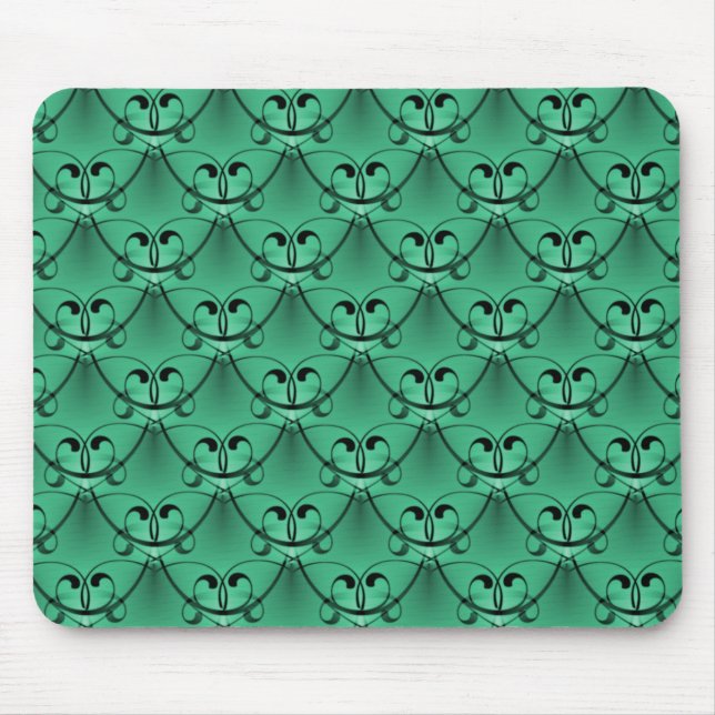 Tapis De Souris Mint Green Classic Glam Mousepad (Devant)