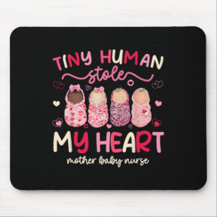 Tapis De Souris Minuscule Stole Humain Mon Coeur Mère Bébé Infirmi