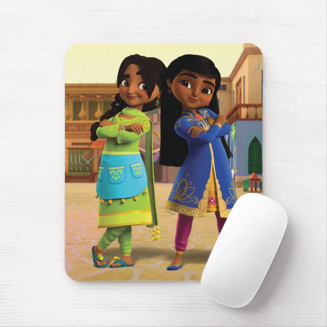 Tapis De Souris Mira et Priya (Avec souris)