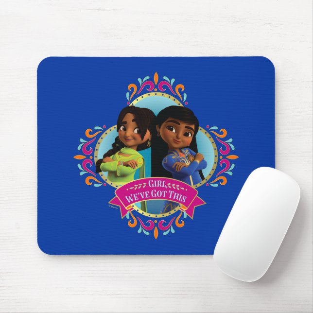 Tapis De Souris Mira & Priya | We've Got This (Avec souris)