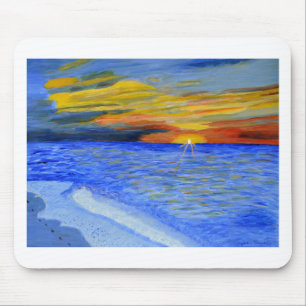 Tapis De Souris Miracle du coucher du soleil