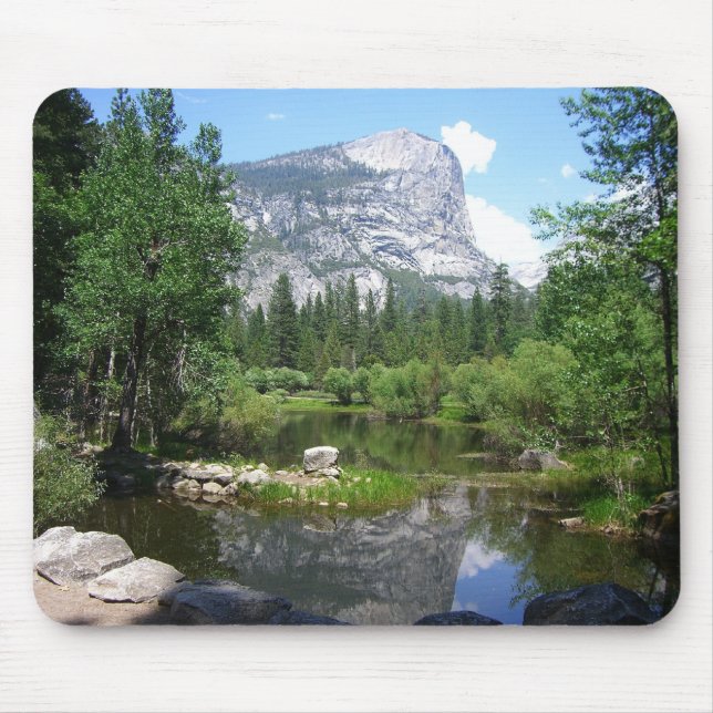 Tapis De Souris Mirror Lake View à Yosemite National Park (Devant)