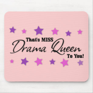 Tapis De Souris Miss Drama Queen Pour Vous
