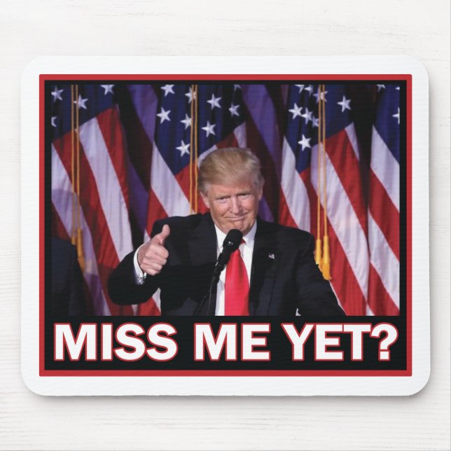 Tapis De Souris Miss-Me-Pourtant-Trump (Devant)