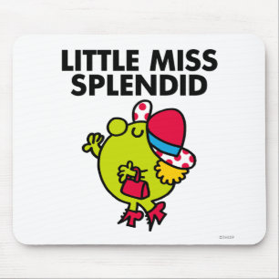 Tapis De Souris Miss Splendid   Lettres noires