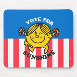 Tapis De Souris Miss Sunshine "Votez pour Sunshine"