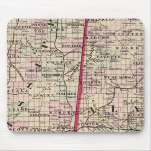 Tapis De Souris Mississippi et Alabama