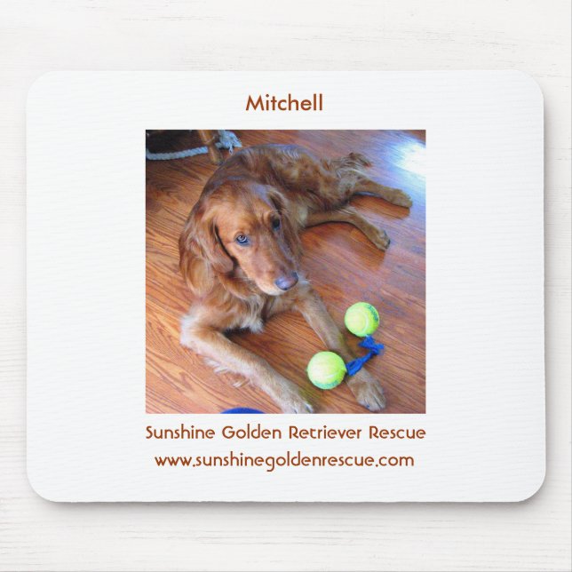 Tapis De Souris Mitchell Mousepad - chien d'arrêt de (Devant)