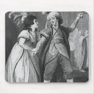 Tapis De Souris Mme Brunton et M. Holman comme Palmira et