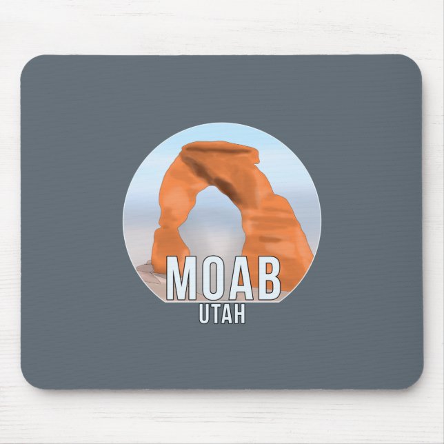 Tapis De Souris Moab Utah (Devant)