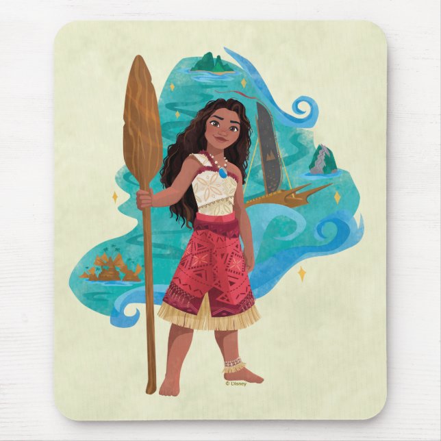 Tapis De Souris Moana Esprit voile (Devant)