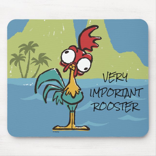 Tapis De Souris Moana| Heihei - très important fichier (Devant)