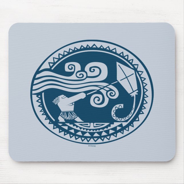 Tapis De Souris Moana | Maui - Trickster (Devant)