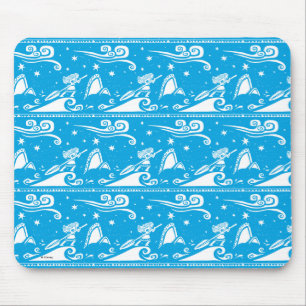 Tapis De Souris Moana  Voile Par Les Etoiles - Motif