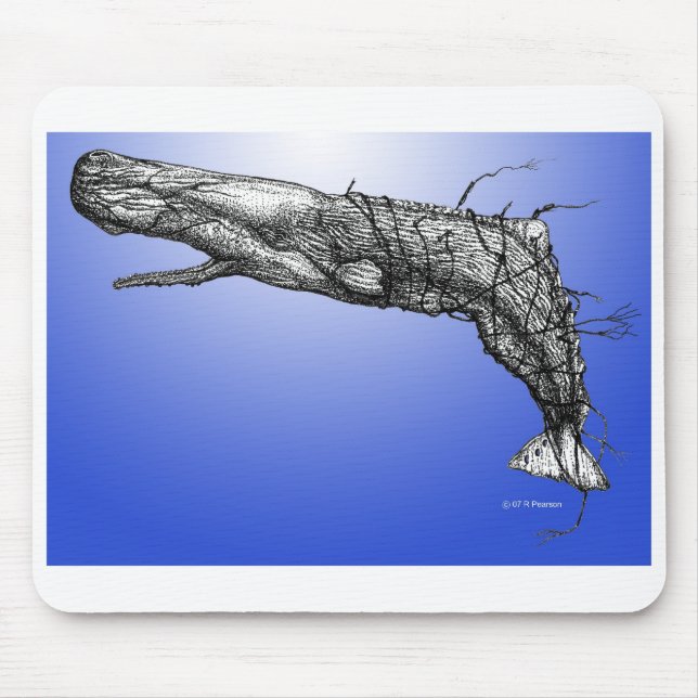 Tapis De Souris Moby Dick Mousepad (Devant)