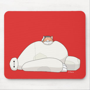Tapis De Souris Mochi couché à Baymax