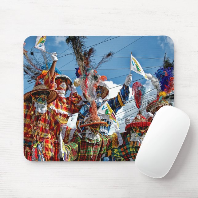 Tapis De Souris Mocko Jumbies USVI (Avec souris)