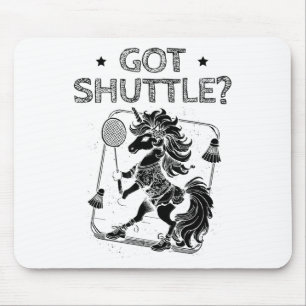 Tapis De Souris Mode Badminton sur raquette de volant 