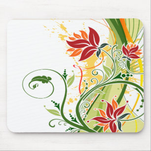 Tapis De Souris Mode florale 1 Mousepad