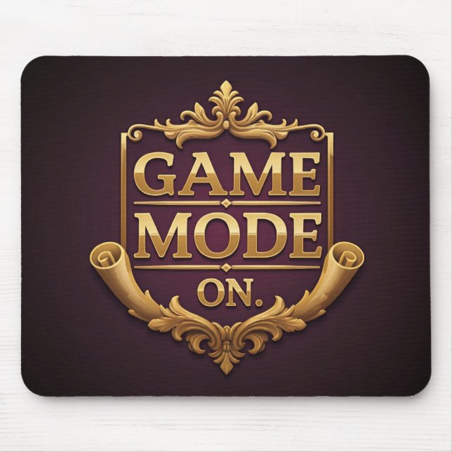 Tapis De Souris Mode jeu activé (Devant)