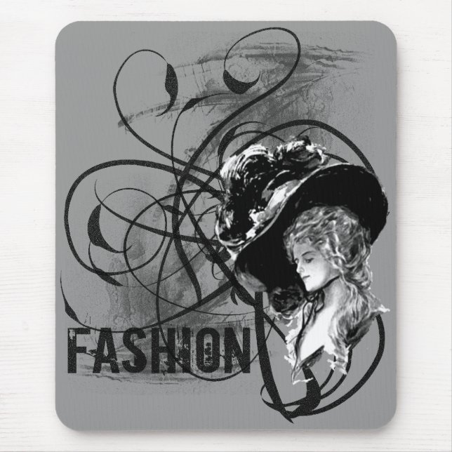 Tapis De Souris Mode victorienne (Devant)