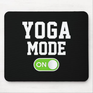 Tapis De Souris Mode Yoga Activé Drôle Yogini Yogi 