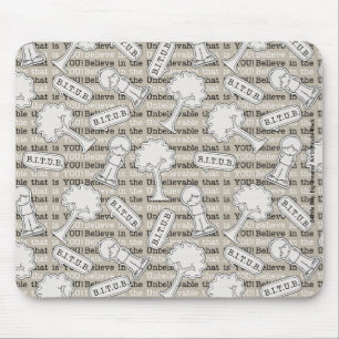 Tapis De Souris Modèle BITUB (Croyez en l'incroyable)