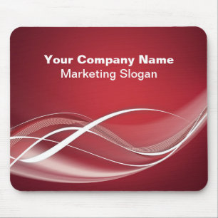 Tapis De Souris Modèle blanc rouge de Mousepad